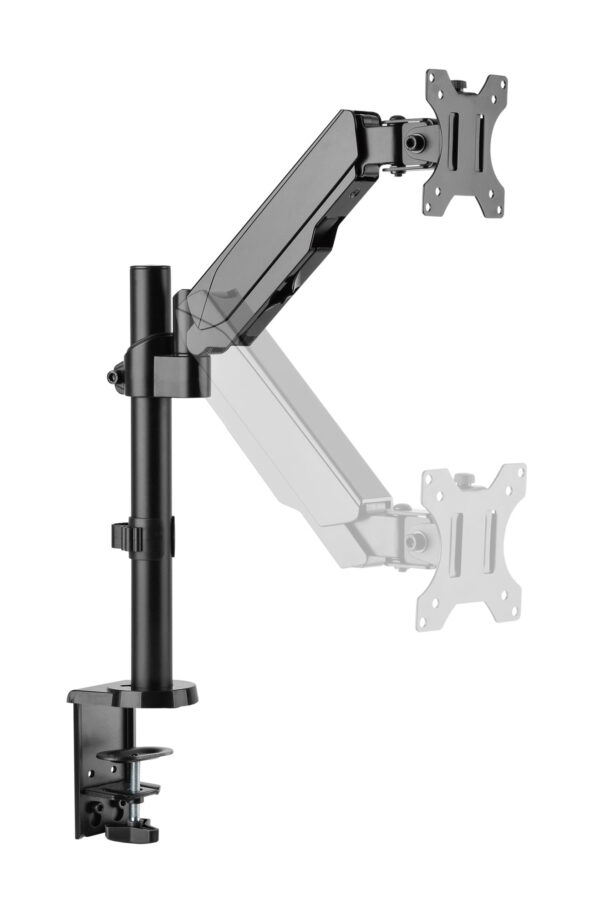 Supporto da Scrivania per Monitor 17-32'' con Molla a Gas Estensione 306 mm - immagine 5