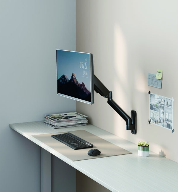 Supporto a Muro con Molla per TV 17-32'' Estensione 55,1 cm - immagine 5