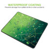 Tappetino Gaming Antiscivolo XL 450 x 400 mm Verde - immagine 6