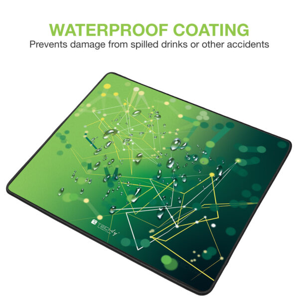 Tappetino Gaming Antiscivolo XL 450 x 400 mm Verde - immagine 6