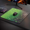 Tappetino Gaming Antiscivolo XL 450 x 400 mm Verde - immagine 4