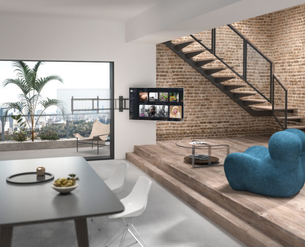 Supporto TV Basculante Motorizzato da Parete per TV da 32'' a 75'' - immagine 6