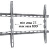 Staffa a Muro Fissa Slim TV LED LCD 42-80'' - immagine 3