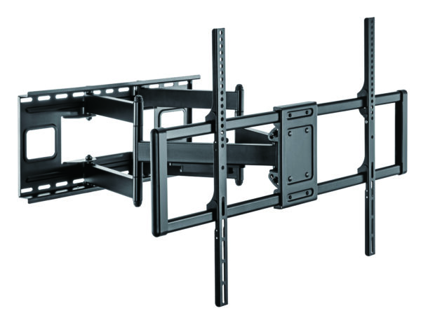Staffa a Muro Slim per TV LED LCD 60-120'' Nero