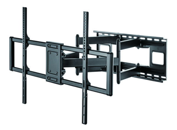 Staffa a Muro Slim per TV LED LCD 60-120'' Nero - immagine 4