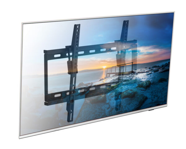Staffa a Muro Inclinabile per TV LED LCD 25-56'' Nero - immagine 4