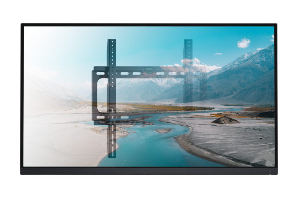 Staffa a Muro Fisso Slim per TV LED LCD 25-56'' Nero - immagine 5