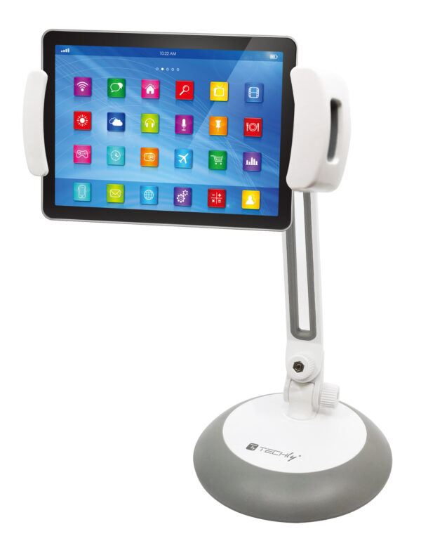Supporto Universale da Tavolo per Smartphone e Tablet fino a 10''