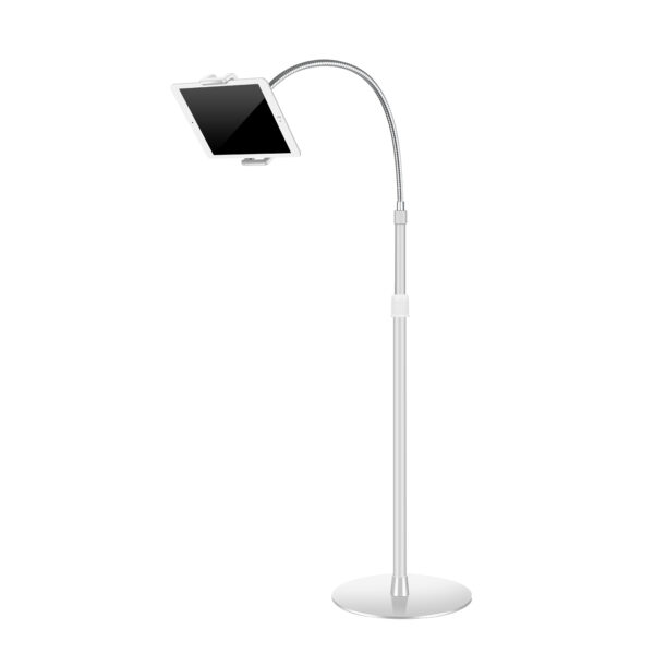 Supporto Tablet 7-10'' da Pavimento Collo di Cigno Altezza Regolabile - immagine 8