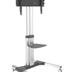 Supporto a Pavimento con una Mensola Trolley TV LCD/LED/Plasma 50-92''