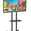 Trolley da Pavimento con Mensola per TV LCD/LED/Plasma 37-70'' - immagine 2