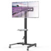 Trolley da Pavimento con Mensola per TV LCD/LED/Plasma 32-70'' - immagine 4