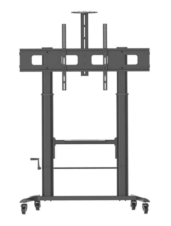 Supporto a Pavimento per TV con Altezza Regolabile per TV da 52'' a 110'' - immagine 4