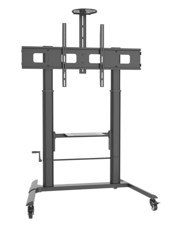 Supporto a Pavimento per TV con Altezza Regolabile per TV da 52'' a 110'' - immagine 5