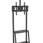 Supporto a Pavimento con Mensola per TV LCD/LED/Plasma 32-70''