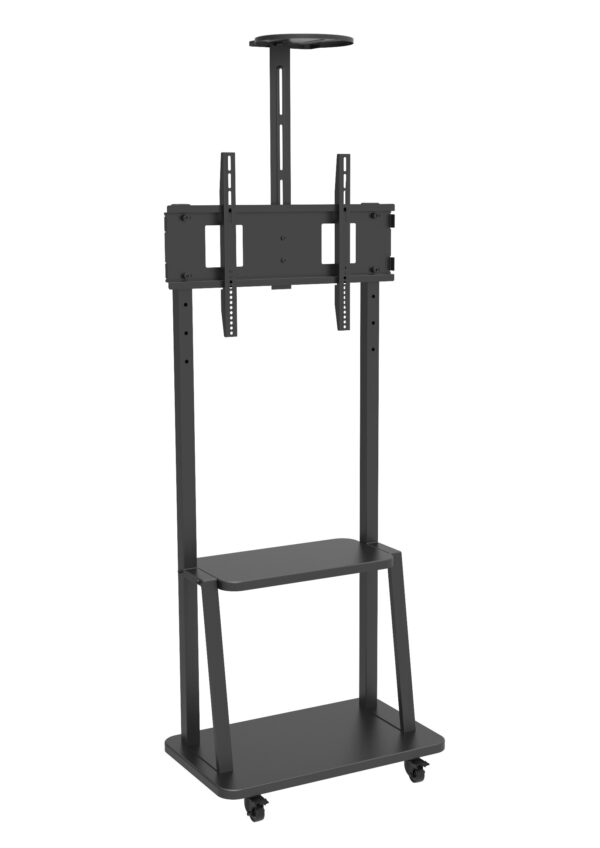 Supporto a Pavimento con Mensola per TV LCD/LED/Plasma 32-70''