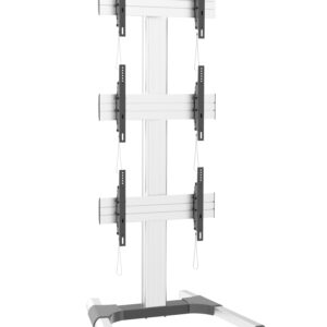 Supporto a Pavimento per 3 TV LCD/LED 32-55'' per Video Wall