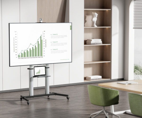 Supporto a Pavimento Trolley TV LCD/LED/Plasma 60-100'' - immagine 3