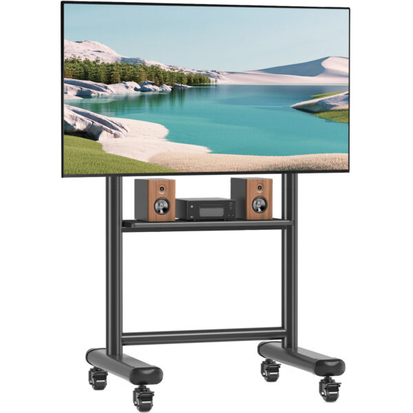 Supporto a Pavimento Trolley TV LCD/LED/Plasma 60-86'' Multifunzione - immagine 3