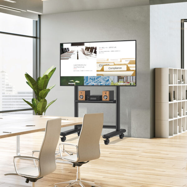 Supporto a Pavimento Trolley TV LCD/LED/Plasma 60-86'' Multifunzione - immagine 6