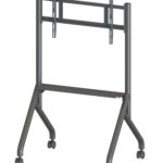 Supporto Mobile da Pavimento Multifunzione per TV LCD/LED/Plasma 65-100'' Nero