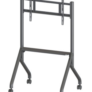 Supporto Mobile da Pavimento Multifunzione per TV LCD/LED/Plasma 65-100'' Nero