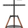 Supporto a Pavimento Cavalletto Tripod per TV LCD/LED/Plasma 32-65'' con Mensola - immagine 8