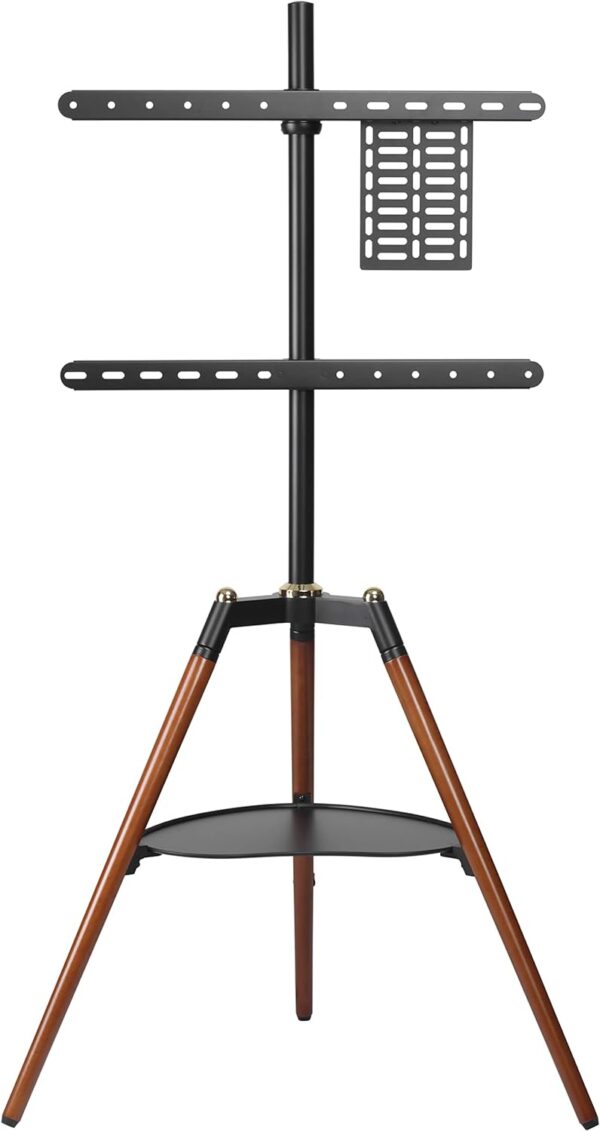 Supporto a Pavimento Cavalletto Tripod per TV LCD/LED/Plasma 32-65'' con Mensola - immagine 8