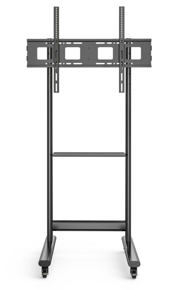 Supporto da Pavimento TV LCD/LED 50-90'' Altezza Regolabile con Mensola - immagine 5