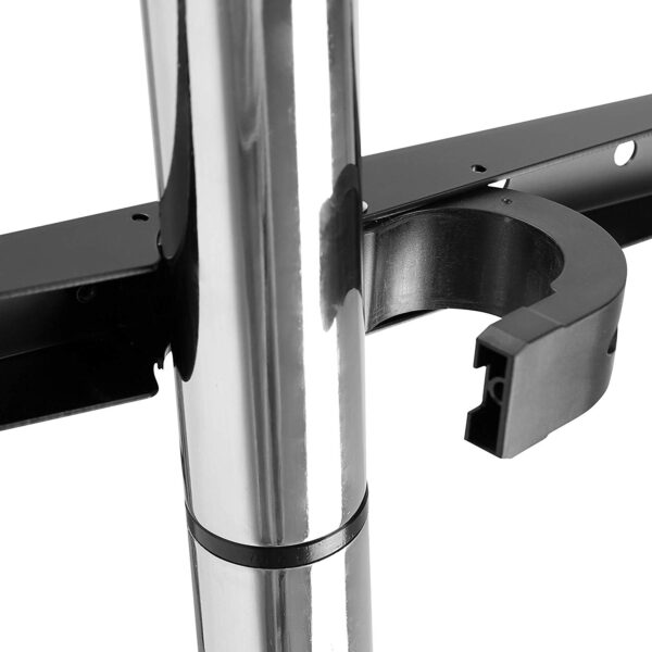 Supporto a Pavimento per TV/LCD/LED/Plasma 49-70'' Base a V Cromato - immagine 6