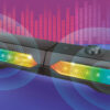 2 in 1 Gaming Sound System Soundbar e Speakers Bluetooth v5.0 Illuminazione RGB - immagine 2