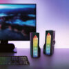 2 in 1 Gaming Sound System Soundbar e Speakers Bluetooth v5.0 Illuminazione RGB - immagine 5