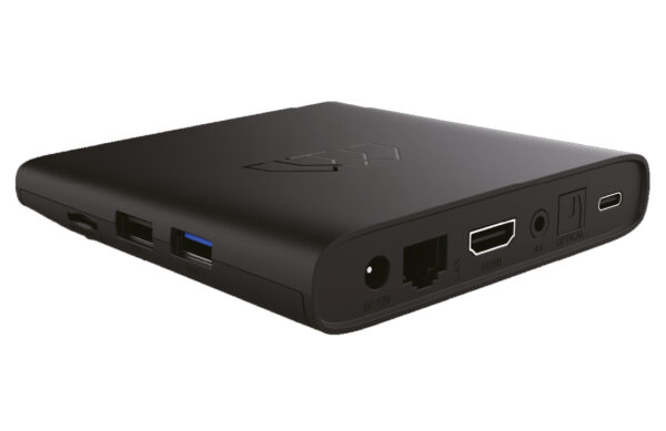 Decoder Smart AndroidTV BoxQ Google 4K Dolby con Dongle DVBT2 - immagine 4