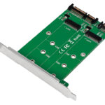 Adattatore 2x SATA SSU a 2x M.2 SATA
