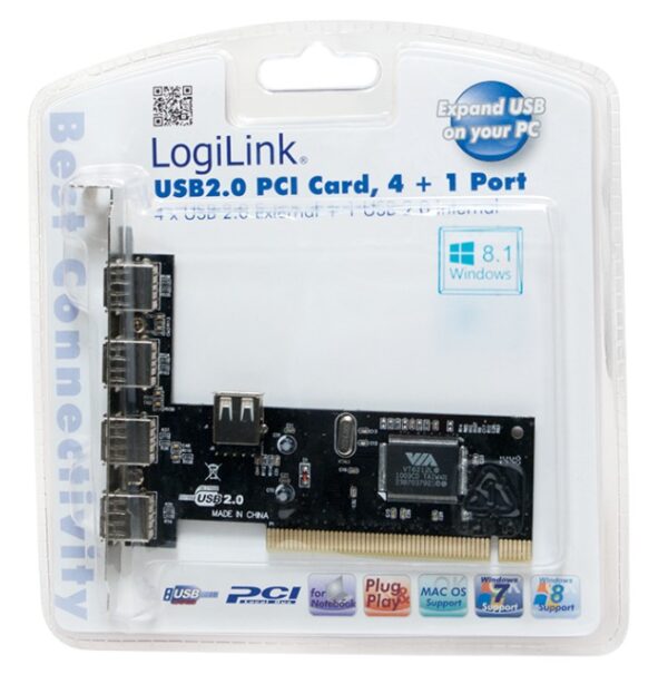 Scheda PCI 4+1 porte USB 2.0 - immagine 3