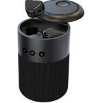 Altoparlante BT v5.1 con Auricolari Wireless e Custodia di Ricarica 2 in 1