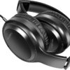 Cuffia Stereo Pieghevole con Microfono Jack 3,5 mm Nero - immagine 3