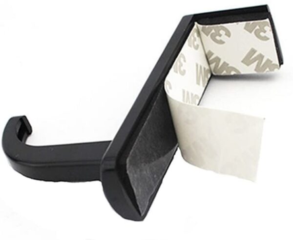 Supporto Cuffie Adesivo Universale per Monitor e Scrivania Nero (2 Pezzi) - immagine 10