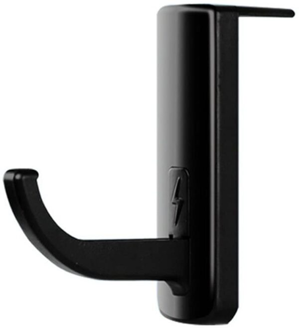 Supporto Cuffie Adesivo Universale per Monitor e Scrivania Nero (2 Pezzi) - immagine 4
