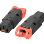 Connettore VDE F per Assemblaggio Cavi Dispositivi a Freddo con Blocco IEC-Lock+