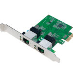 Scheda di rete 2 porte Gigabit PCI Express