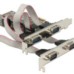 Scheda PCI Express 4 Porte Seriali RS-232