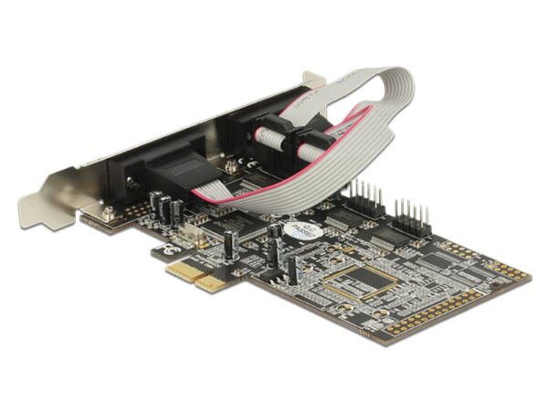 Scheda PCI Express 4 Porte Seriali RS-232 - immagine 3