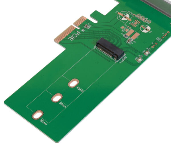 Adattatore da PCIe a M.2 PCIe SSD per SSD PCIe NVMe - immagine 3