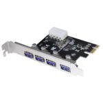 Scheda PCI Express a 4 porte USB 3.0 tipo A Femmina