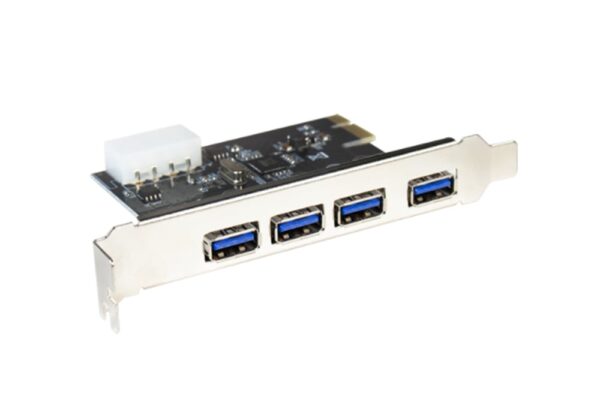 Scheda PCI Express a 4 porte USB 3.0 tipo A Femmina - immagine 3