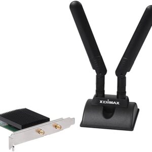 Adattatore WiFi AX3000 Scheda plug-in WLAN PCI Express 3000 MBit/s Bluetooth 5.0, EW-7833AXP