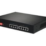 Switch Fast Ethernet 8 Porte a Lungo Raggio con 8 porte PoE+ e DIP Switch, ES-1008P V2