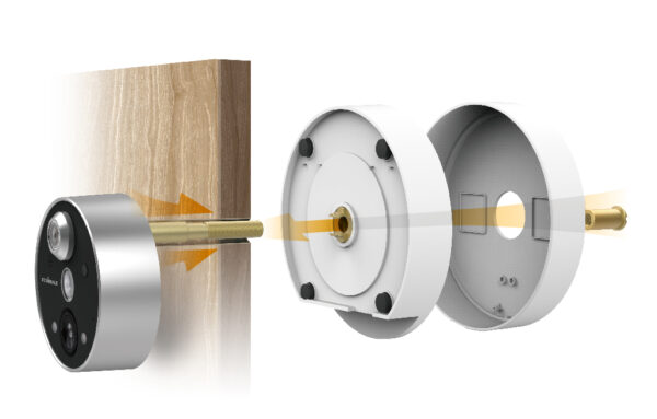 Telecamera per Spioncino Smart Wireless di Rete - immagine 8