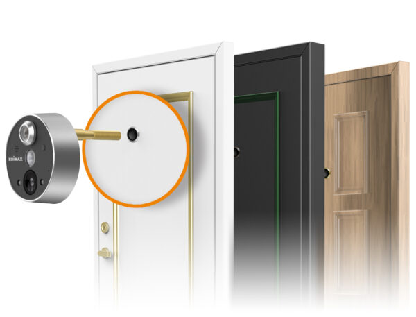 Telecamera per Spioncino Smart Wireless di Rete - immagine 9